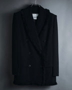 –SPECIAL– "Christian Dior"
98SS fringed peak lapel double breasted jacket