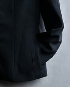 "PRADA" Waist shaped zipper jacket