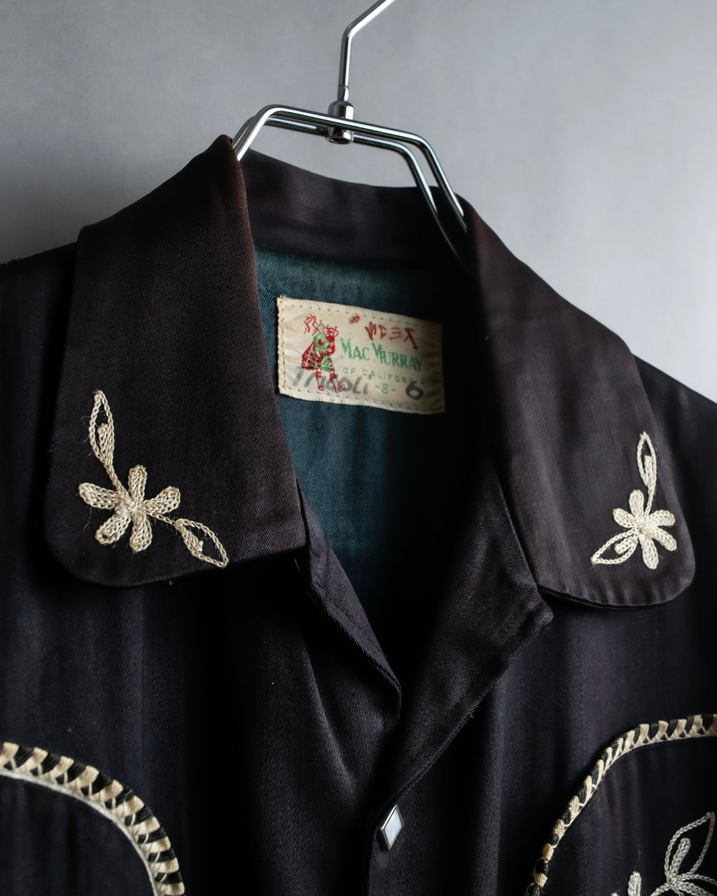 "Vintage Western detail shirt jacket"