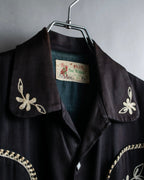 "Vintage Western detail shirt jacket"