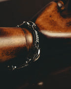 "Ferragamo" Sparkling crystal link bracelet