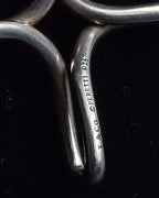 "Tiffany&Co" Elsa Peretti infinity cross silver necklace