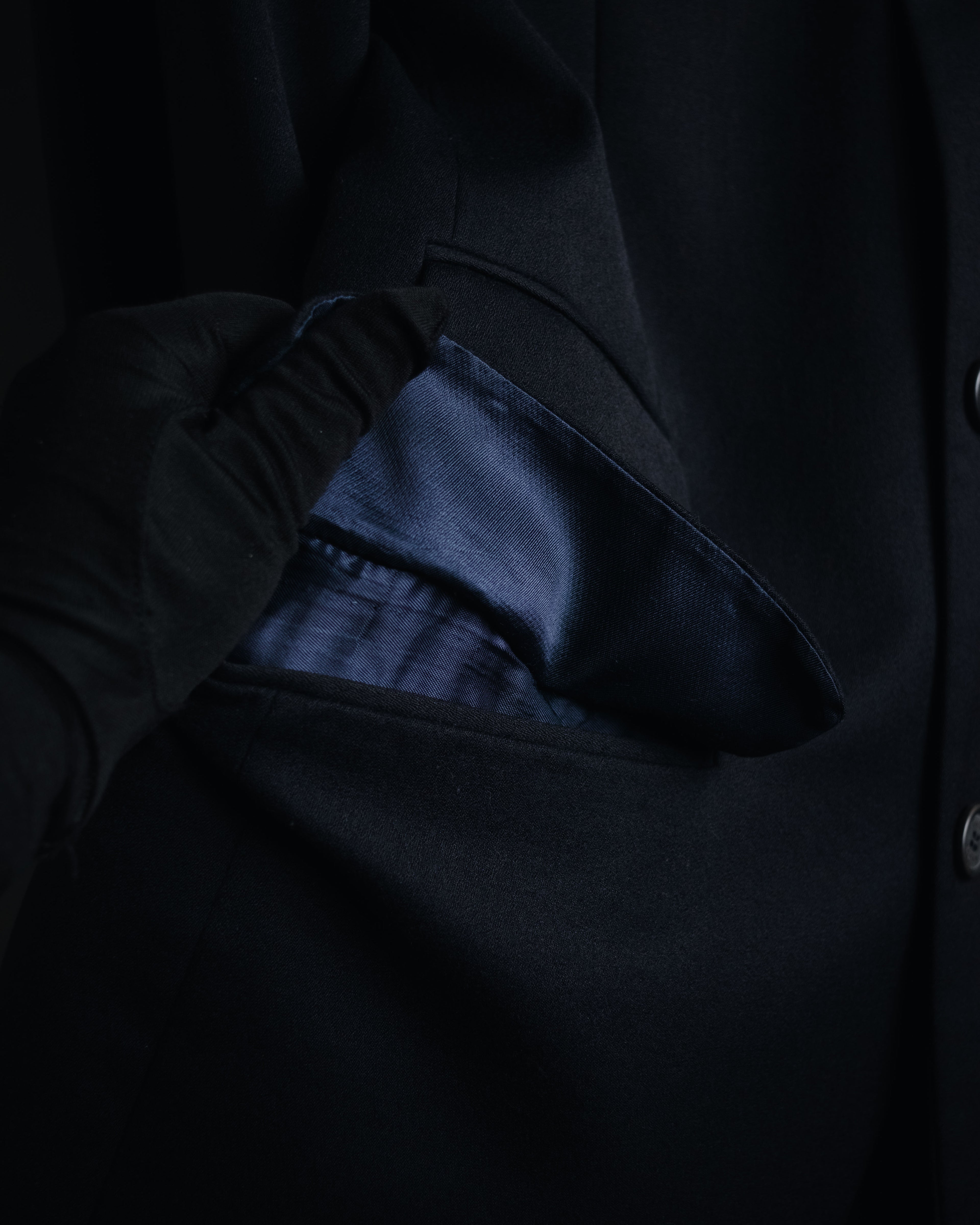 "GUCCI" 90’s-00’s Cashmere blend minimalist three button suit set