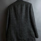 "GIORGIO ARMANI" Twill houndstooth pattern tailored jacket