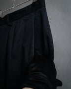 “Maison Margiela” 2019SS Cotton draped culotte shorts