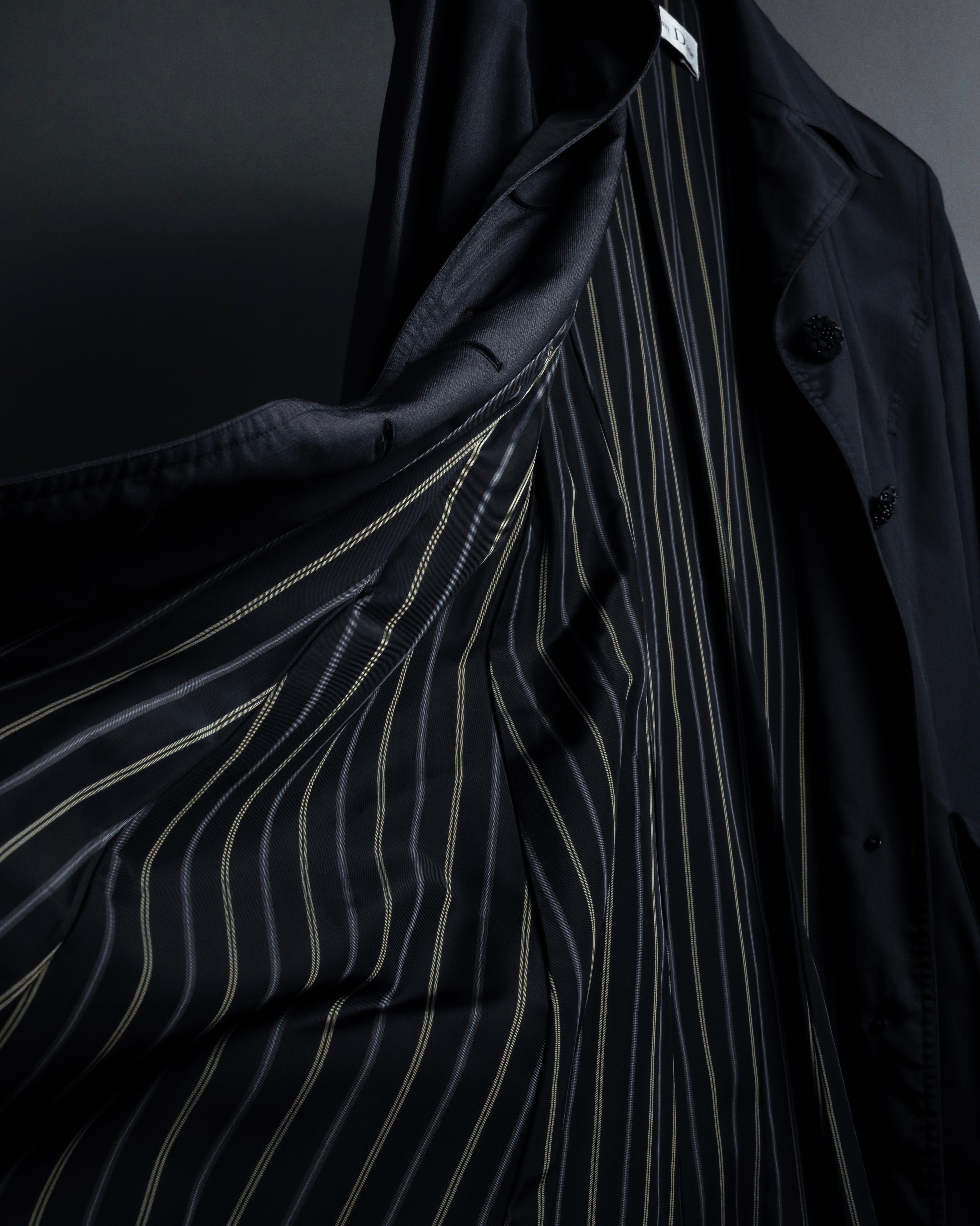 "Christian Dior" Waist shaped princess-line silhouette coat