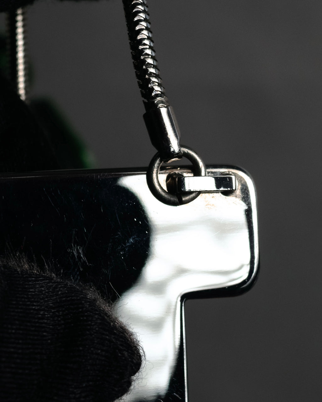“GUCCI“ 90’s-00’s pony hair structured shoulder bag