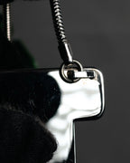 “GUCCI“ 90’s-00’s pony hair structured shoulder bag