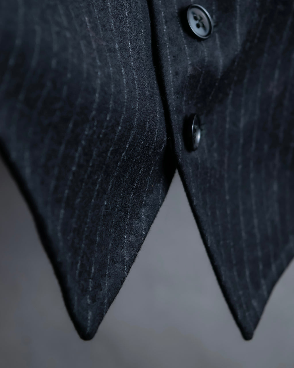 "DOLCE & GABBANA" Pattern switching peak lapel gilet