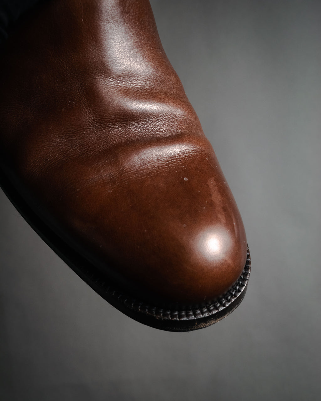 "GUCCI" 90’s-00’s shearling lined engineer boots