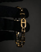 "Christian Dior" 80’s-90’s CD link chain bracelet