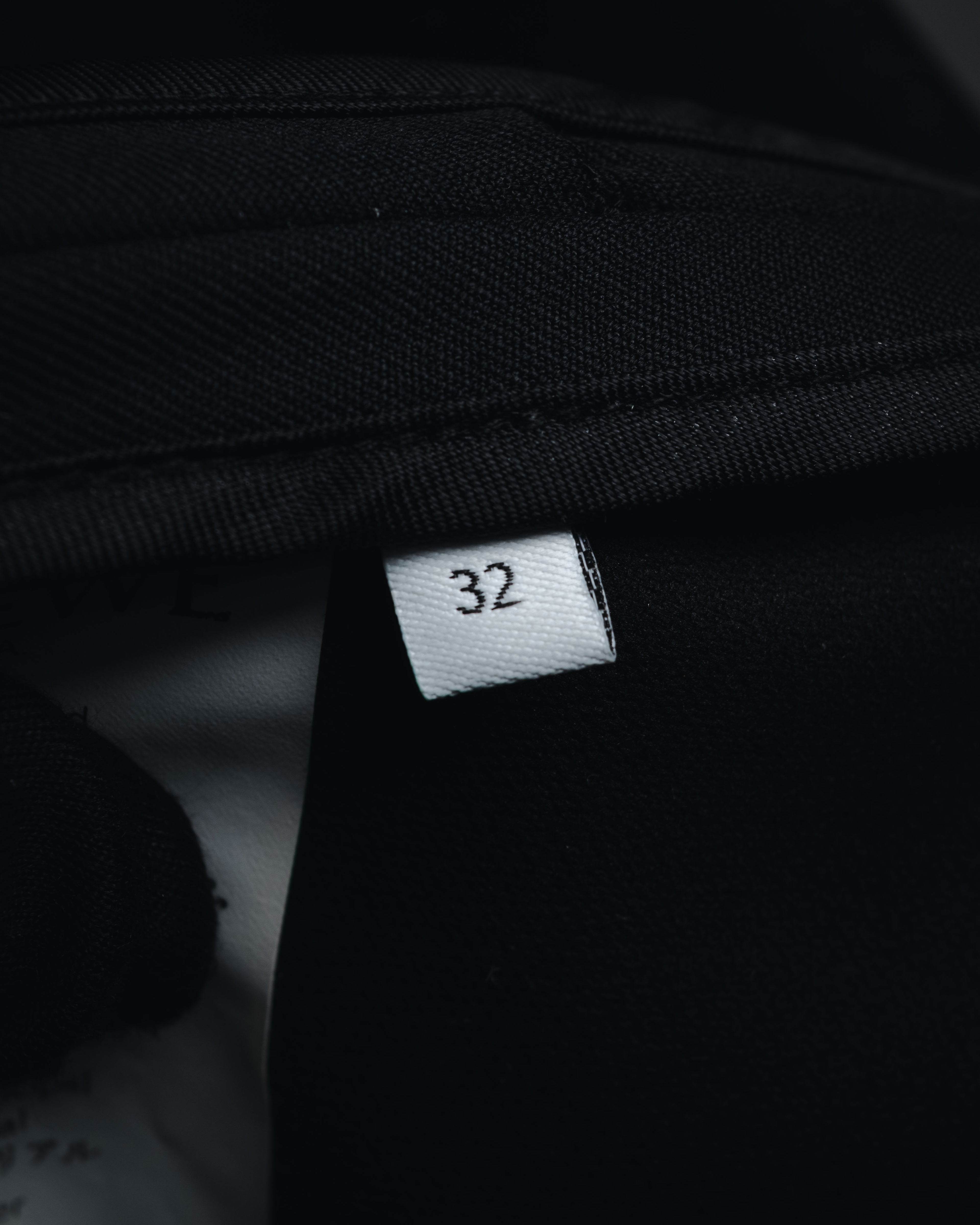 –SPECIAL– "LOEWE"2010’s-20’s wrap-front shawl collar tuxedo jacket