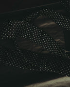"Dolce & Gabbana" 10's-20's Slim polka dot silk necktie