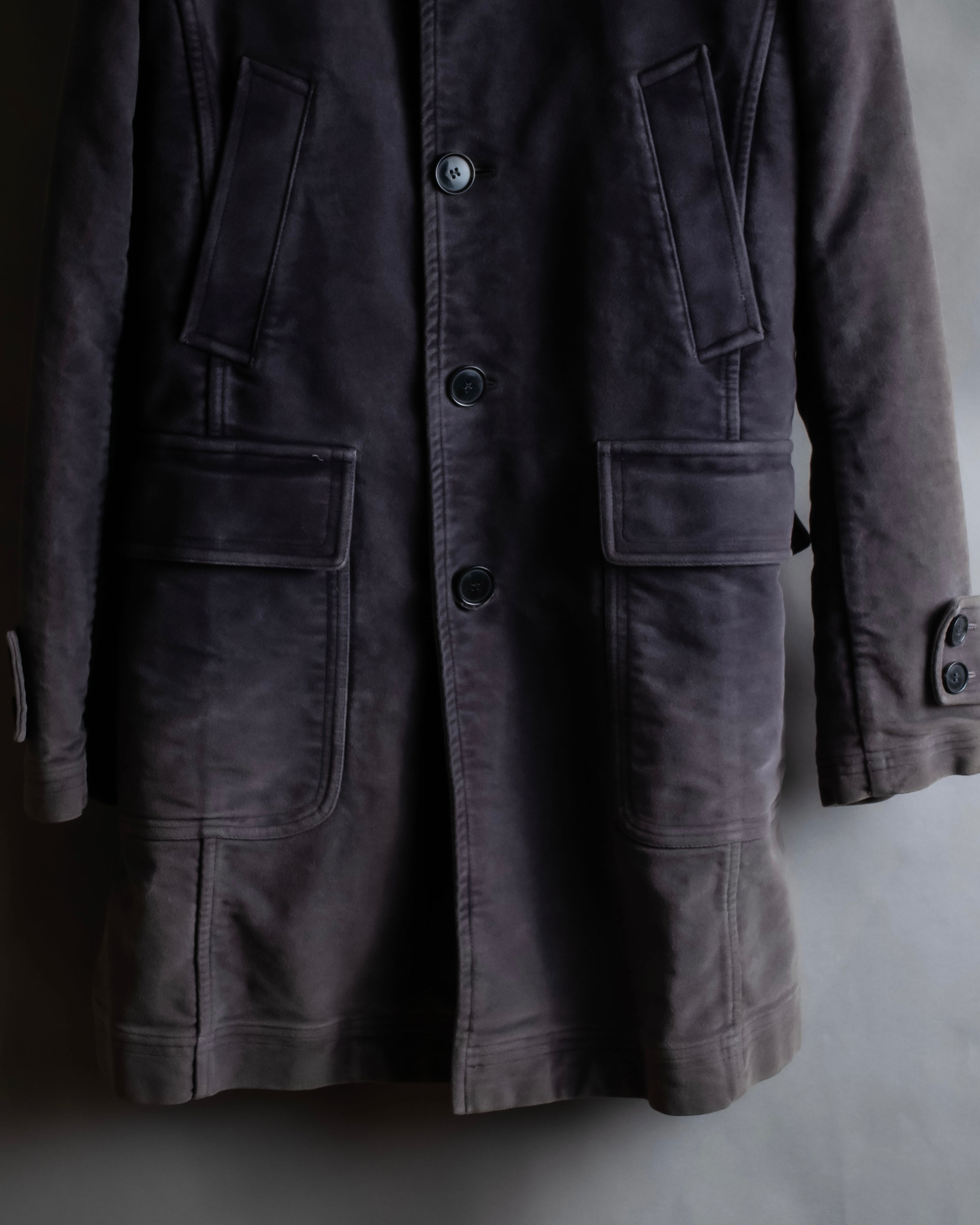 DOLCE & GABBANA (ドルチェ＆ガッバーナ) - トレンチコート - ネイビー