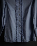 “GUCCI” 2015-2016 Ruffled collar cotton shirt