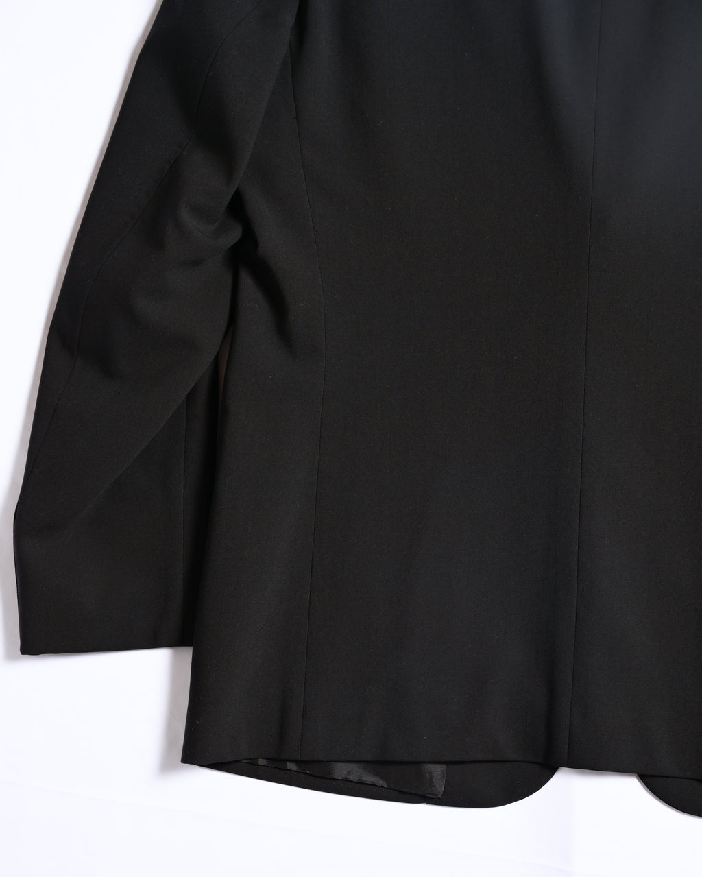 GIORGIO ARMANI/ Single Breasted 2B Pure Wool Tailored Jacket
Black