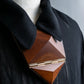 "ESCADA" 100% wood vintage triangle necklace