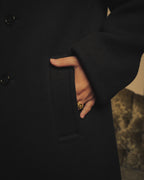–SPECIAL– “JUNYA WATANABE” 06AW Sculptural twisted-collar wool long coat