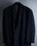 -SPECIAL- "BURBERRYS" 1980-1990's 
Classically tailored oversized 100% cashmere chester coat