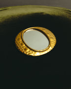 "Christian Dior" Gold cannage compact mirror