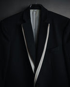 –SPECIAL– "BURBERRY" 20’s trompe l’oeil layered tailored jacket