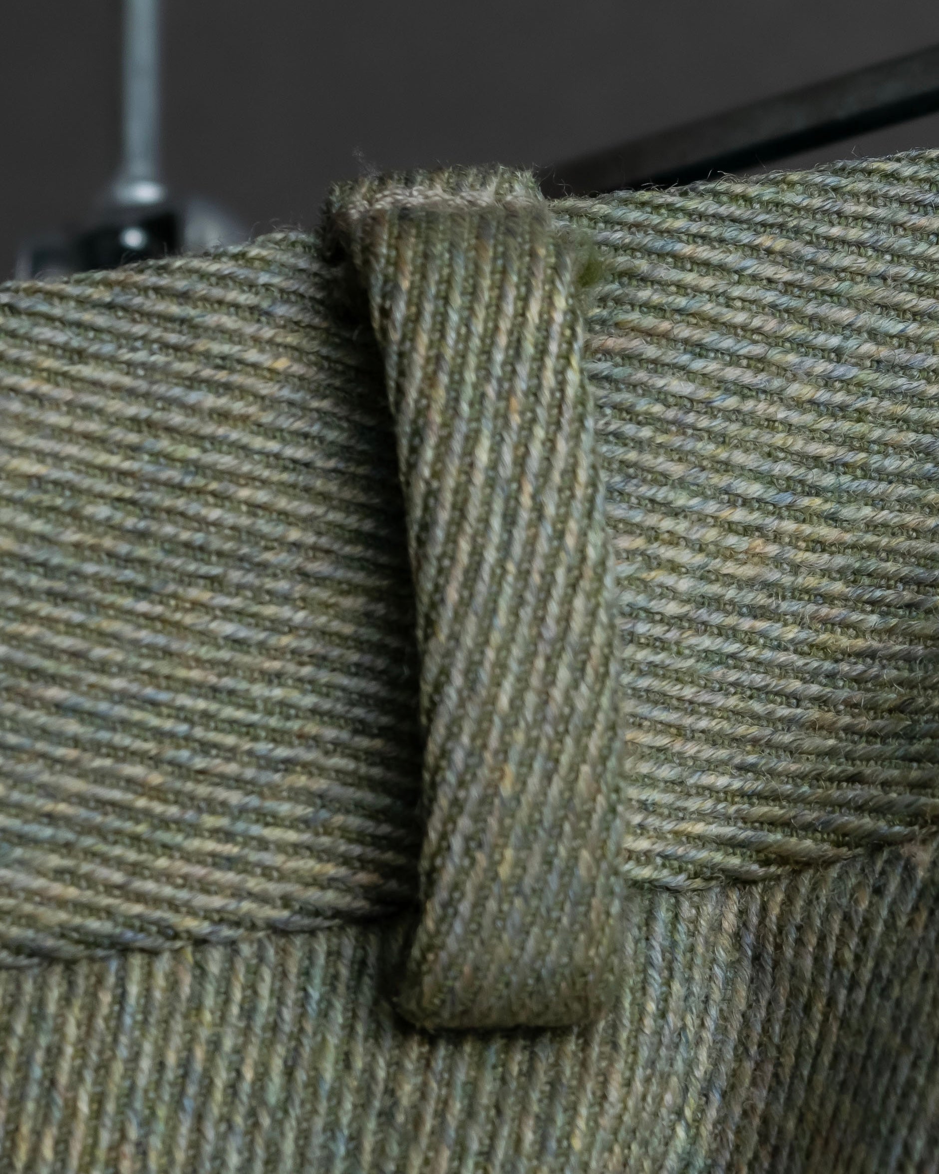 Vintage khaki green wide slacks