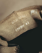 -SPECIAL- “Dior” 00’s Taupe suede square toe riding boots