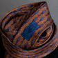 "GUCCI" Horsebit & GG pattern silk neck tie