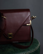 "Cartier" Les Must de Cartier geometric design shoulder bag