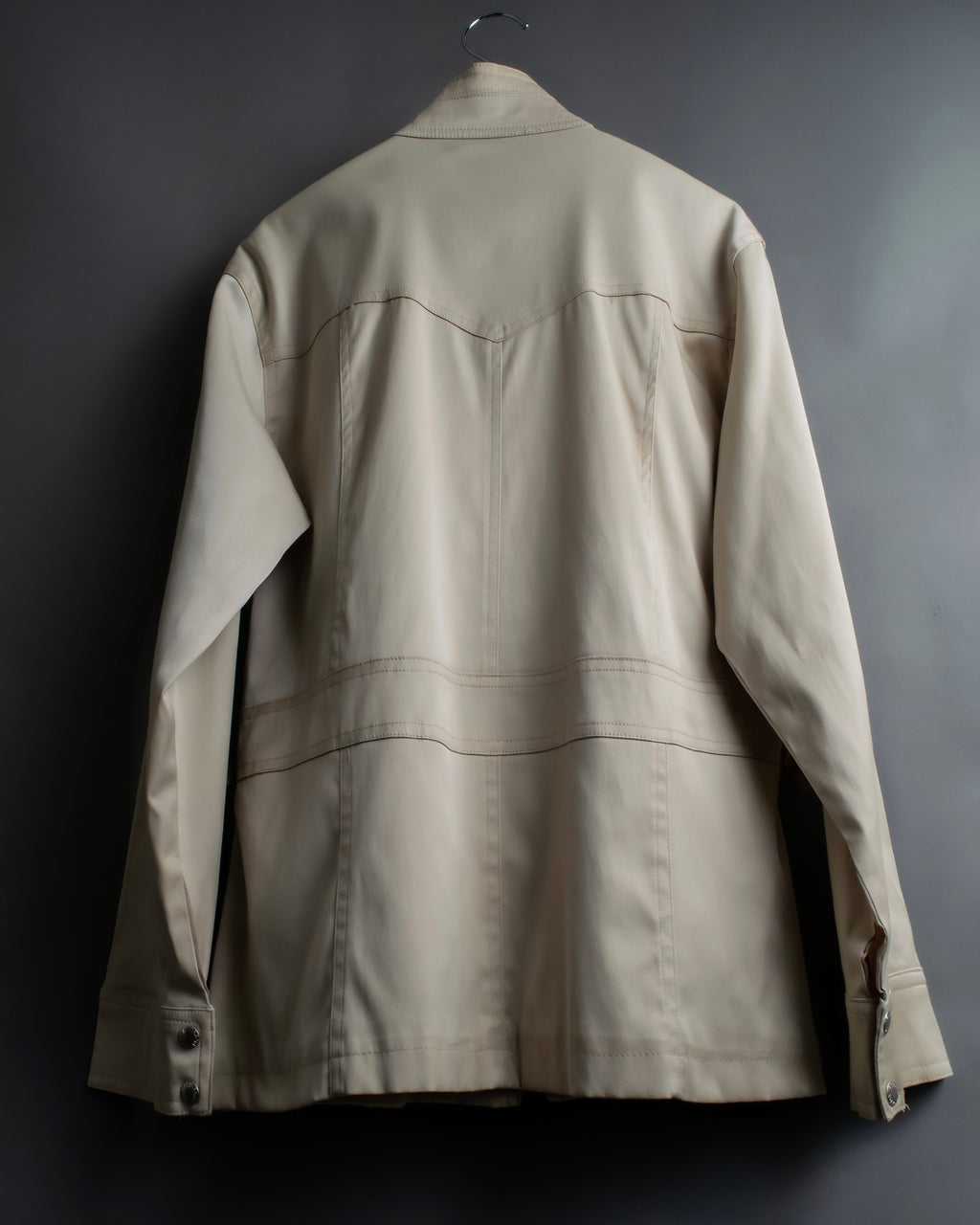 "PRADA" Military detail cotton jacket