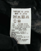 -SPECIAL- "Y’s" 2025's Discharge printed velvet long coat