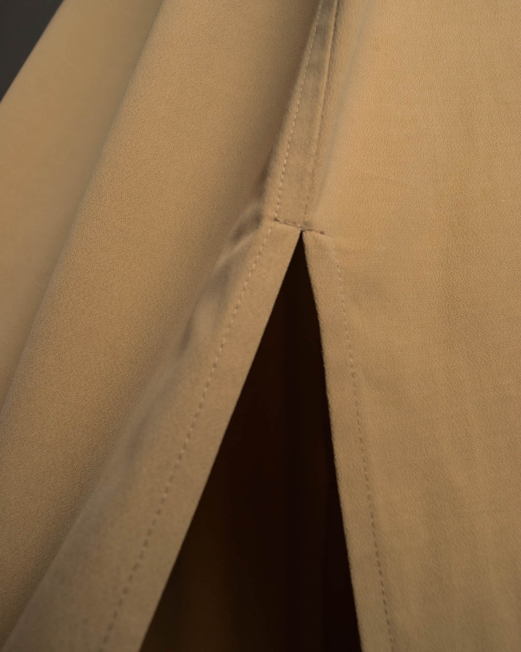 “JIL SANDER” 90’s-00’s Minimal side slit long skirt