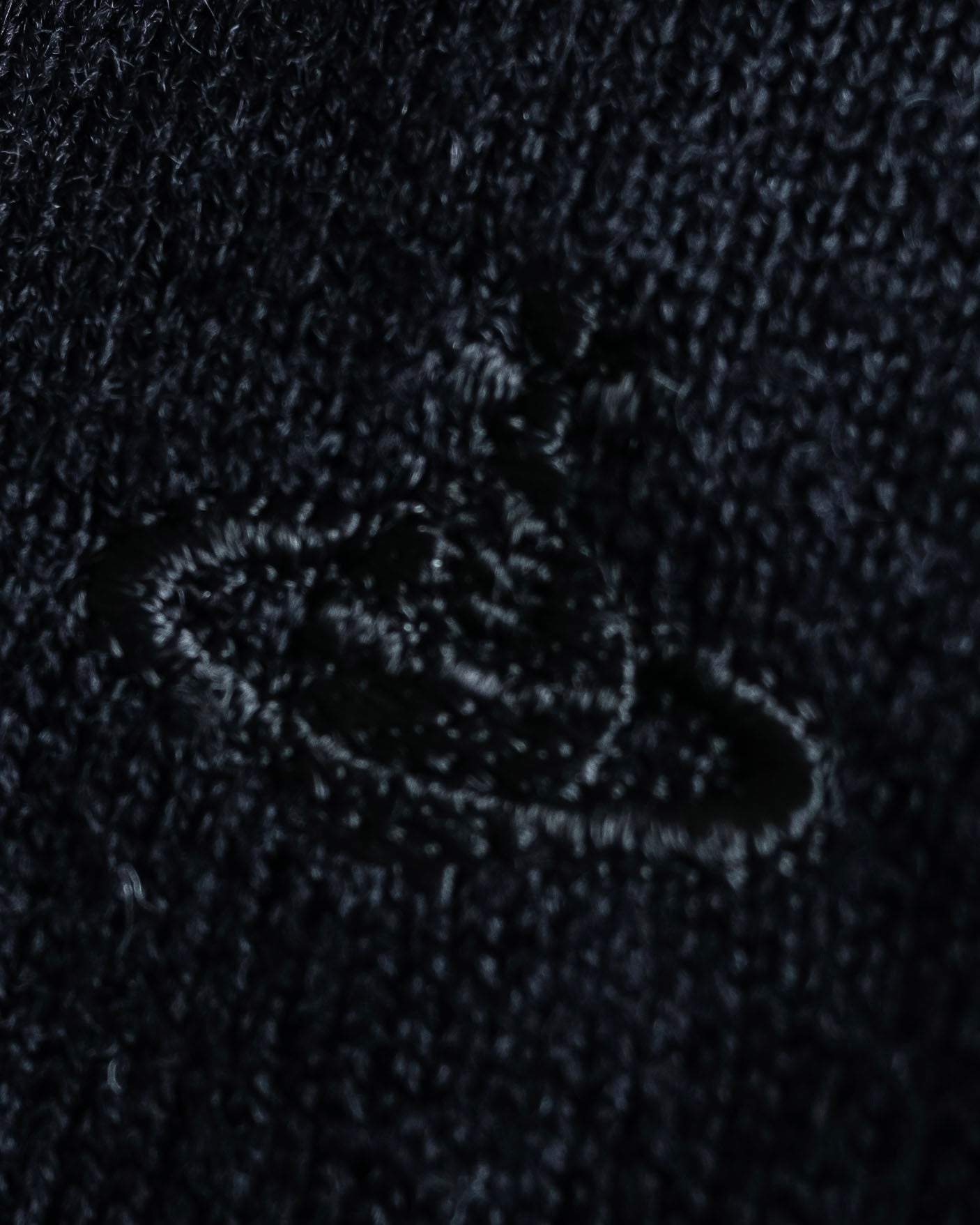 "Vivienne Westwood RED LABEL"
Orb embroidery high neck short length knit