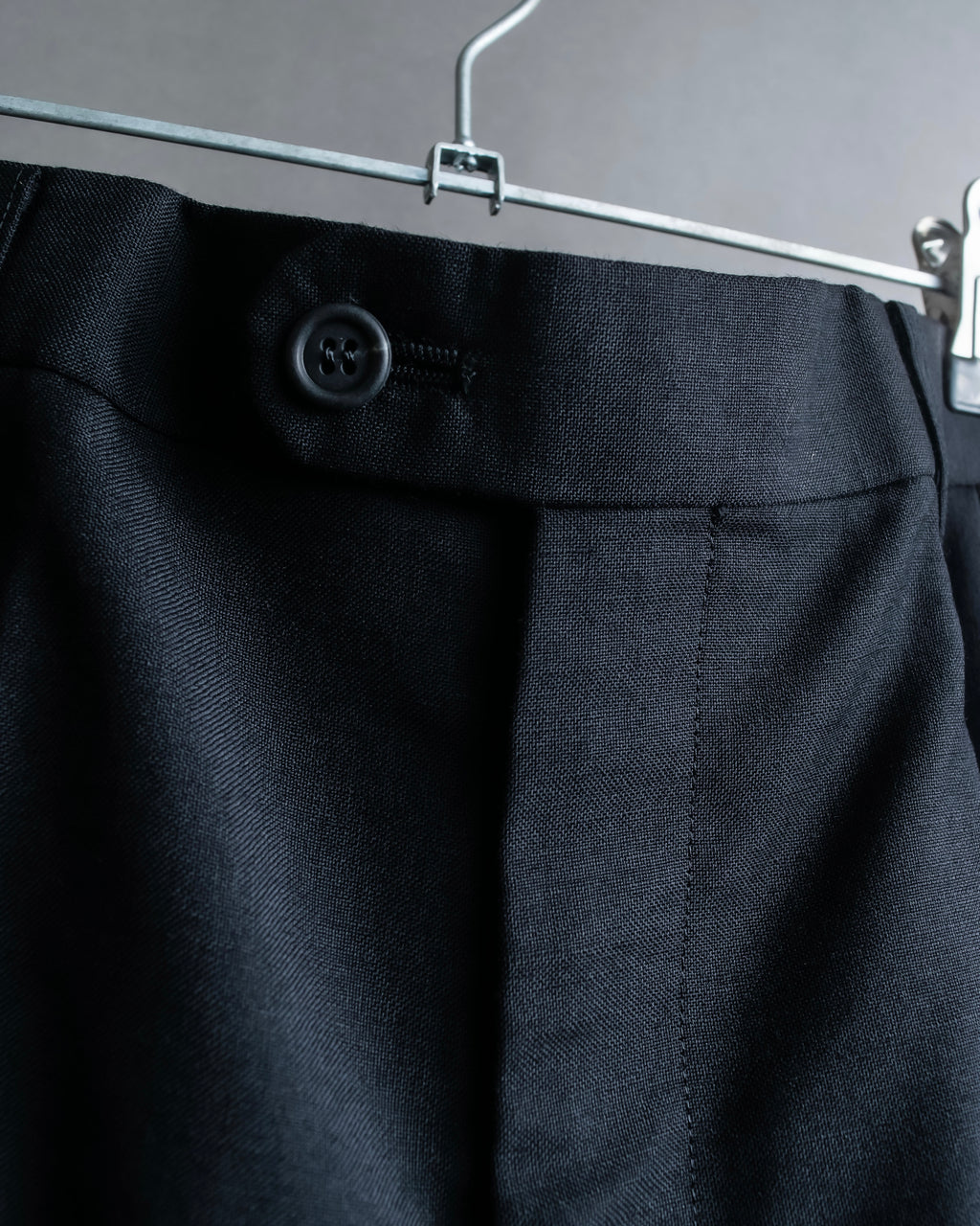 "Christian Dior" Mohair blend straight silhouette slacks