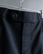 "Christian Dior" Mohair blend straight silhouette slacks