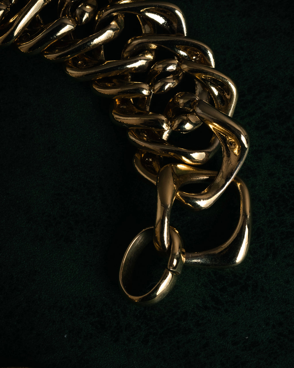 –SPECIAL– “Yves Saint Laurent” 90’s sculptural chain bracelet