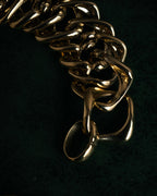 –SPECIAL– “Yves Saint Laurent” 90’s sculptural chain bracelet