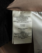 "FENDI" Double-breasted heavy duty wool flannel jacket