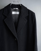 "Max Mara" Silver tag straight line shaped chester coat