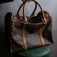 "LOUIS VUITTON" Monogram pattern pet carrier Boston bag