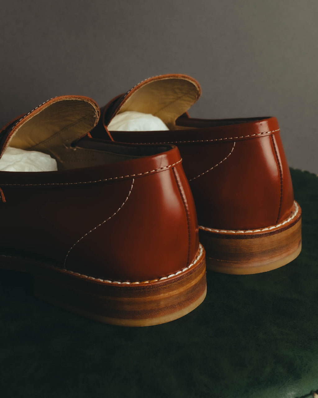 “tricot COMME des GARCONS”
00’s-10’s leather penny loafer