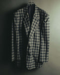 "COMME des GARÇONS HOMME" 90's Plaid wool blazer