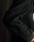 "BURBERRY" Garment dyed faded hunting design coat