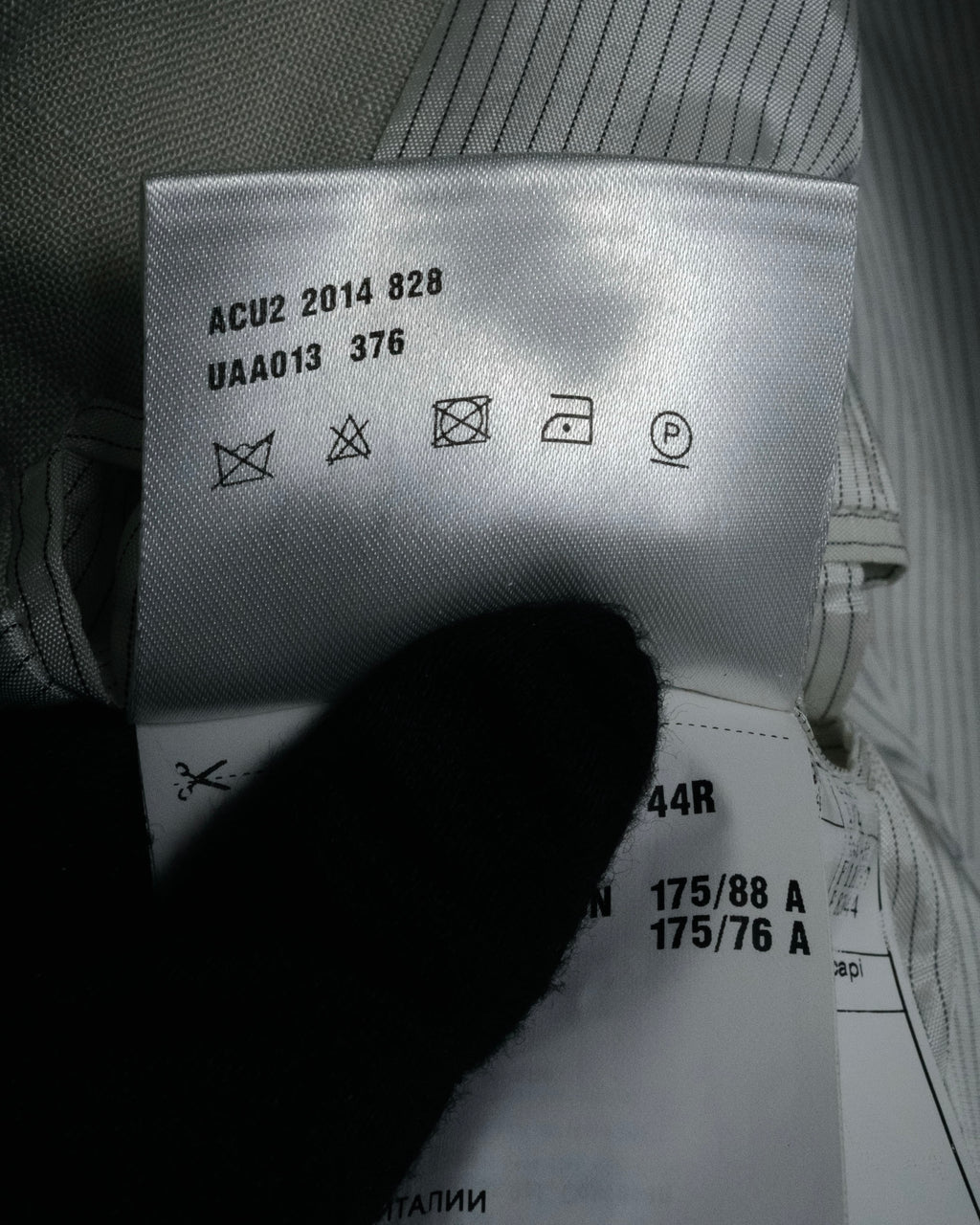 “PRADA” 10’s Linen tailored suit set