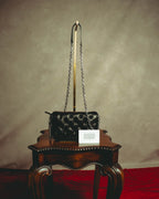 –SPECIAL– "Maison Margiela" 2020's Quilted leather chain shoulder bag