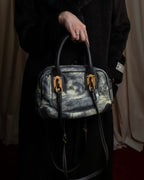 "DOLCE &amp; GABBANA" Miss edge series calf leather 2 way bag