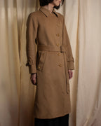 "Aquascutum" Traditional detail belted long trench coat