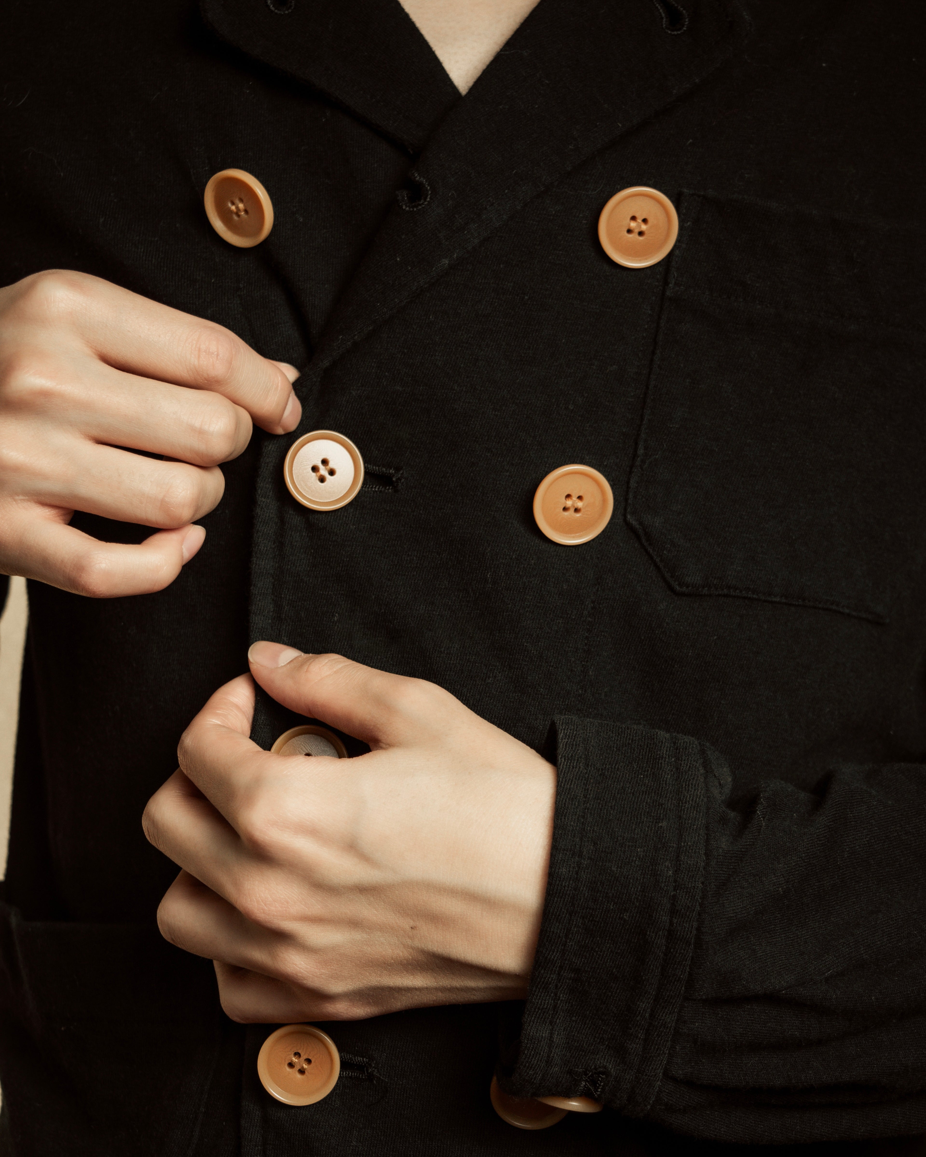 "tricot COMME des GARCONS" 07AW Military detail double-breasted compact jacket
