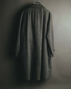 “Burberrys” 80’s Bedford wool balmacaan coat