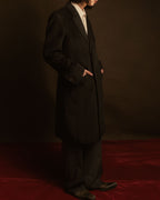 –SPECIAL– "GUCCI" 09-12’s Classically tailored llama-blend Chesterfield coat